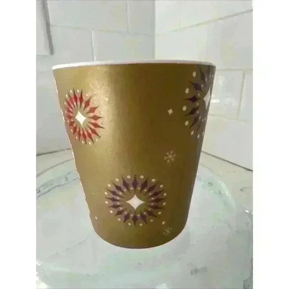 2006 Starbucks NOEL Gold Christmas Holiday Coffee Mug 14 oz - Picture 10 of 16